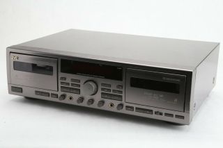 Jvc Td - W709 Stereo Double Cassette Tape Deck Recording Processor Vtg Read