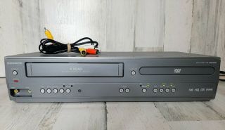Magnavox Mwd2206 Dvd Vcr 4 - Head Vhs Recorder Combo Player No Remote