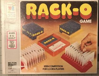 Rack - O Card Game 1978 By Milton Bradley 4765 Complete