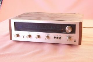 Vintage Pioneer Sx - 424 Am Fm Stereo Receiver Wood Case - Please Read