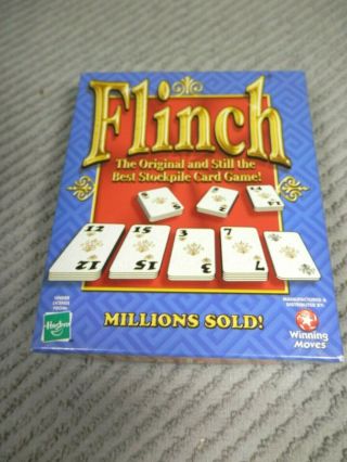 Flinch Card Game 1998 Hasbro / Open Box - Decks Of Cards