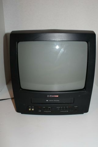 Emerson EWC1302 TV / VCR Combo 13 
