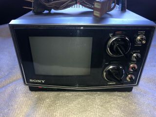 Sony Trinitron 5 " Color Tv Model Kv 5100 Japan - Operational