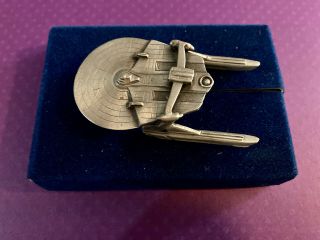 Star Trek FASA Miniature USS Reliant Space Craft Rawcliffe Fine Pewter 3