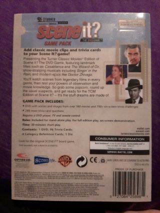 Scene It? DVD Game: Turner Classic Movie Edition Game Pack 2