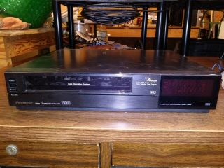 Panasonic Ag - 2500 Vhs,  Vcr,  Player,  Includes Cables,  Remote.