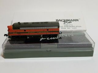 Bachmann Plus N Scale Great Northern Engine Emd F7a Powered Locomotive 311a Box