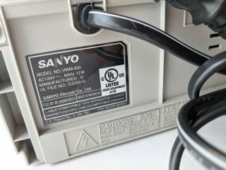 Sanyo VCR VWM - 800 4 Head Hi - Fi VHS Player Video Cassette Recorder w/ Remote 2