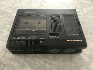 Marantz Pmd420 - Portable Cassette Player And Recorder