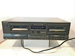 Vintage Technics Rs - Tr212 Stereo Double Cassette Tape Deck Made In Japan