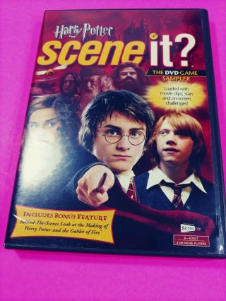 Harry Potter Scene It? Dvd Game,  Trivia,
