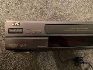 JVC VCR VHS Player 4Head Hi - Fi Stereo Video Cassette Recorder W/Remote HR - VP628U 3