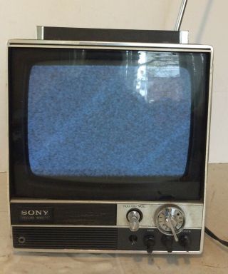 Vintage 1972,  Tv - 920u Transistor Tv Receiver Portable Television Tv Retro