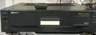 Sony Slv - R1000 Vhs Hi - Fi Stereo Vcr Editor Recorder Parts Repair W Remote
