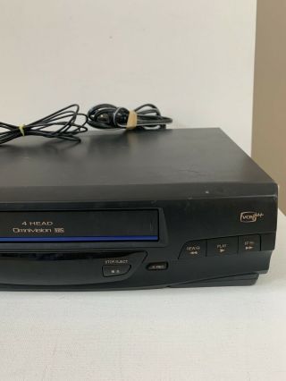 Panasonic Omnivision PV - V4020 4 Head VCR Plus VHS Recorder No Remote 3