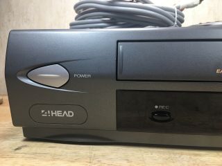 Toshiba M - 465 VCR VHS 4 Head Player Bundle Remote Serviced WATCH VIDEO BELOW 2