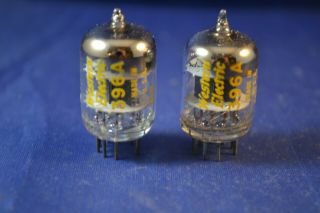 (1) Strong Testing Match Western Electric 396a Audio Type Vacuum Tubes