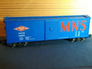 S Scale Boxcar S Helper Hirail Minneapolis Northfield And Southern Railway