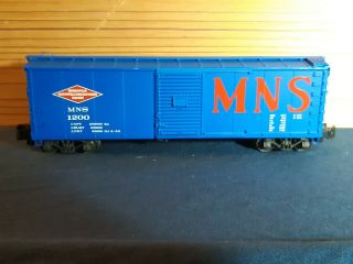 S Scale Boxcar S Helper Hirail Minneapolis Northfield And Southern Railway 2