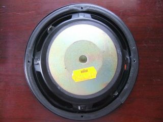 (1) Vintage Ads Braun 8 " Woofer Pulled From Cm7