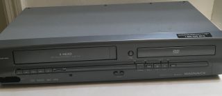 Magnavox Mwd2205 Vcr Dvd Combo Vhs Video Player Great No Remote