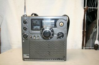 Sony Icf - 5900w Fm/am Multi Band Radio Receiver For Parts/repair