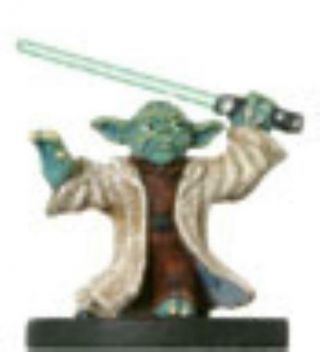 Wotc Star Wars Minis Clone Strike Yoda Nm