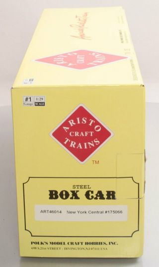 Aristo - Craft 46014 York Central Steel Box Car LN/Box 2