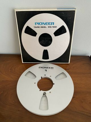Pioneer Pr - 100 10.  5 " Metal Empty Take Up Reel - Nab -