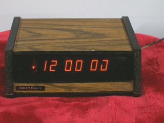 Heathkit Gc - 1005 Digital Clock.  Display
