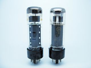 2 X Rft El34 - 6ca7 Matched Vacuum Audio Output Pentode Power Tubes