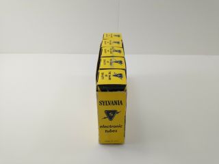 Vintage Sylvania 6SL7GT Electronic Radio / Television / Audio Tubes 5 - Pack 2