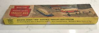 Aristo Craft Realistic Electric Trolley Bus System HO Scale Vintage 2