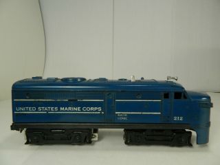 Lionel Trains Postwar No.  212 United States Marine Crop Diesel For The Operator
