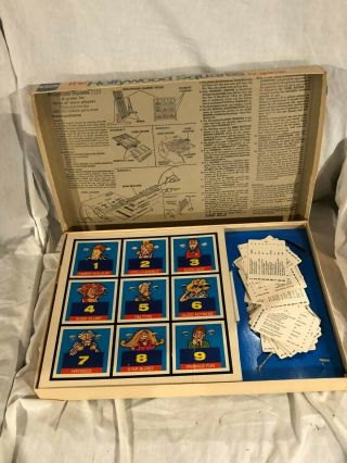 Vintage The Hollywood Squares TV Game Show Board Game IDEAL 1974 2