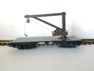 Kalamazoo Toy Trains 1880 - 1 Crane Car Empire Line