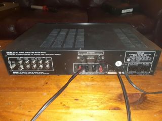 Nikko Na - 590 Integrated Amplifier made in Japan in 1980 Very Loud 2