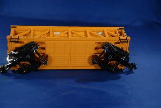 Aristo - Craft 81401 Yellow D&RGW Coal Hopper Car 3