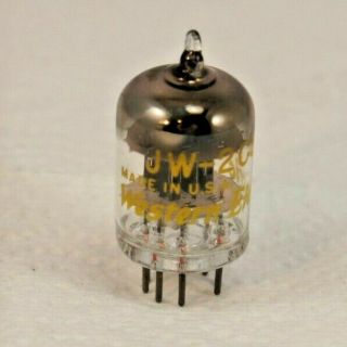 Western Electric Jw - 2c51 396a Audio Tube Tests 36 & 35 Min 26 Guaranteed We 396a