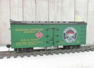 Usa Trains / Southern Pacific Lines " Railway Express Agency " Wood - Sided Reefer