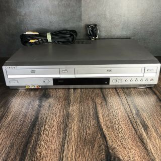 Sony Slv - D370p Dvd/vhs Vcr Recorder Combo With Av Cables
