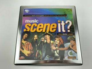 Scene It: Music Edition,  The Dvd Game From Screen Life (in Tin Box) Complete