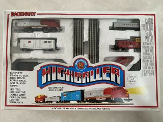 Vintage Bachmann Highballer N Scale Train Set 24300