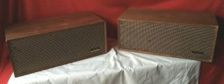 Vintage Realistic Solo - 4 Pair - Speakers Retro 16x7.  5x6” Pair Sound Great.