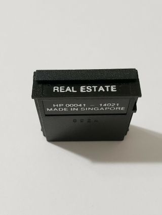 Real Estate Pac for use with HP 41C HP 41CV / CX Calculators 2