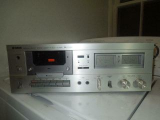 Yamaha Ns Series Natural Sound Stereo Cassette Tape Deck Model Tc - 520