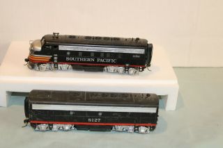 Athearn? Ho Southern Pacific Black Widow A - B Powered Units For Repair - Parts