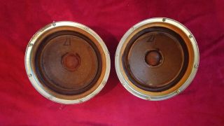 Vintage Klh Model 17 Woofers Speakers - Pulled From Speakers