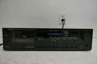 Denon Dr - - M30hx Stereo Cassette Deck Tape Player 3 Head Hx Pro Dual Capstan