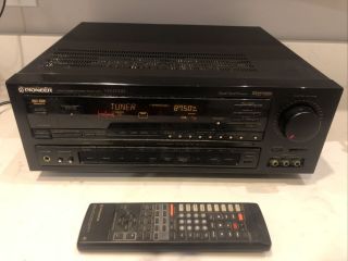 Vintage Pioneer Vsx - D702s Home Theater Audio/video Receiver With Remote Perfect
